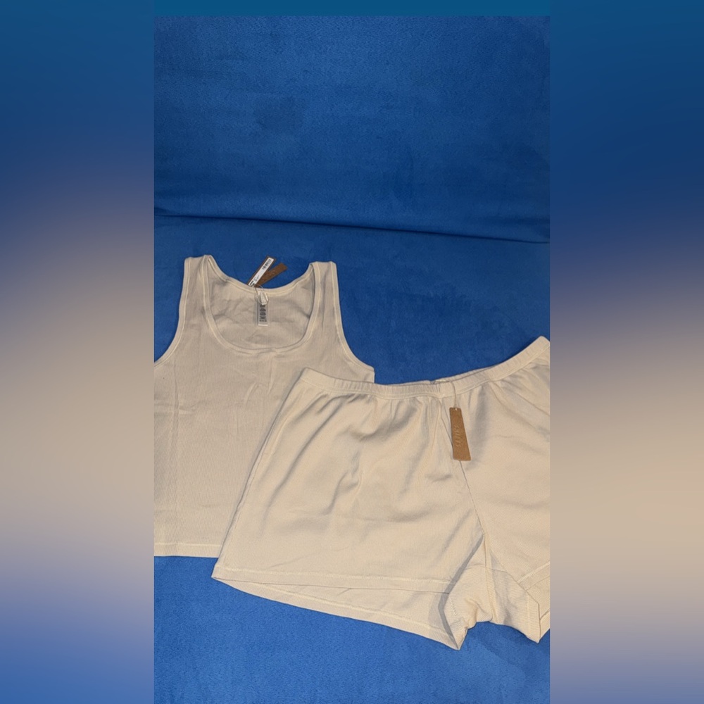 SKIMS COTTON RIB SET